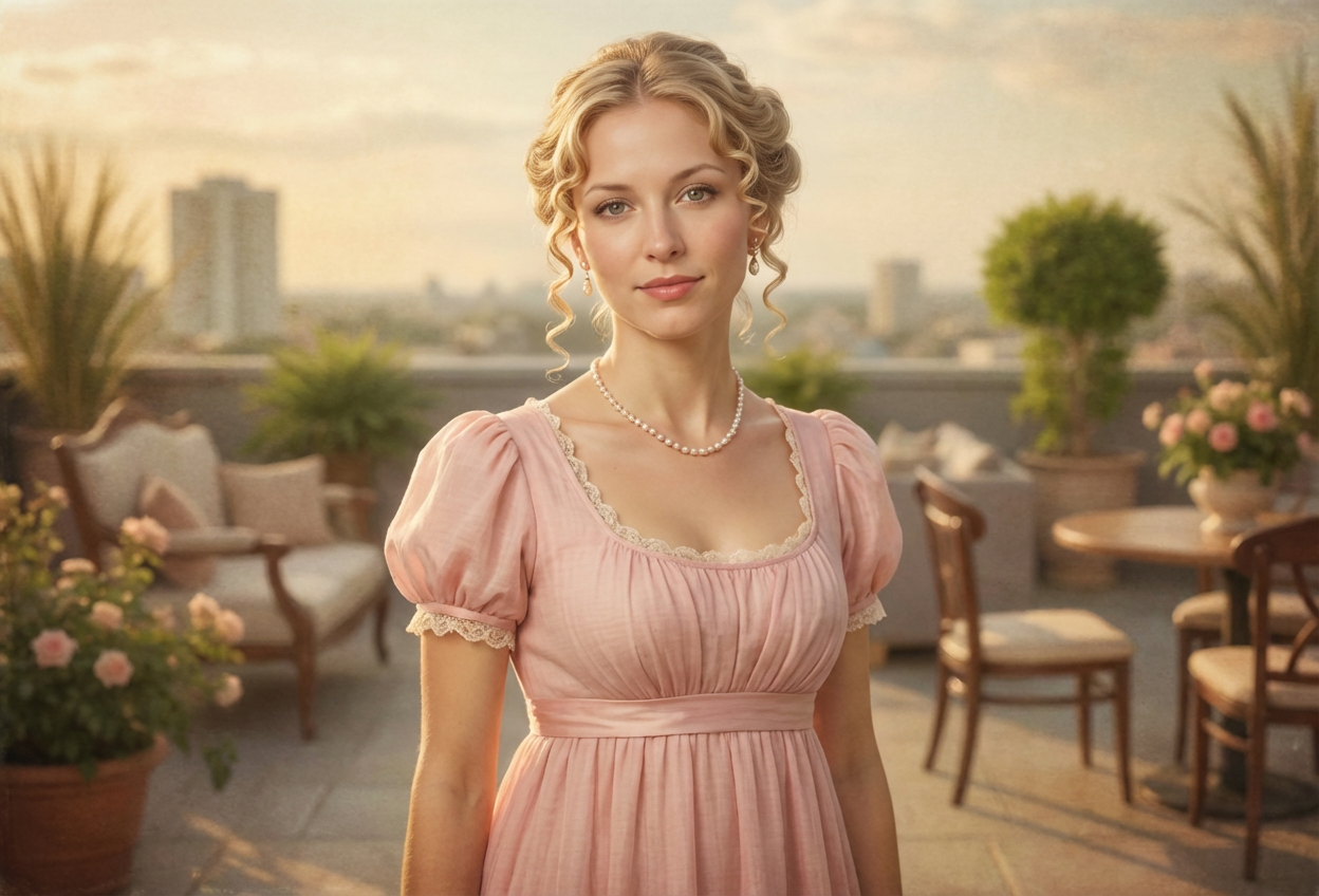 Example created with AI 1800s Regency Filter