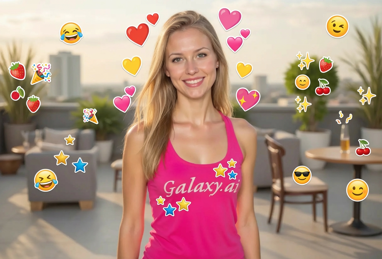 Example created with Add Emoji to Photo
