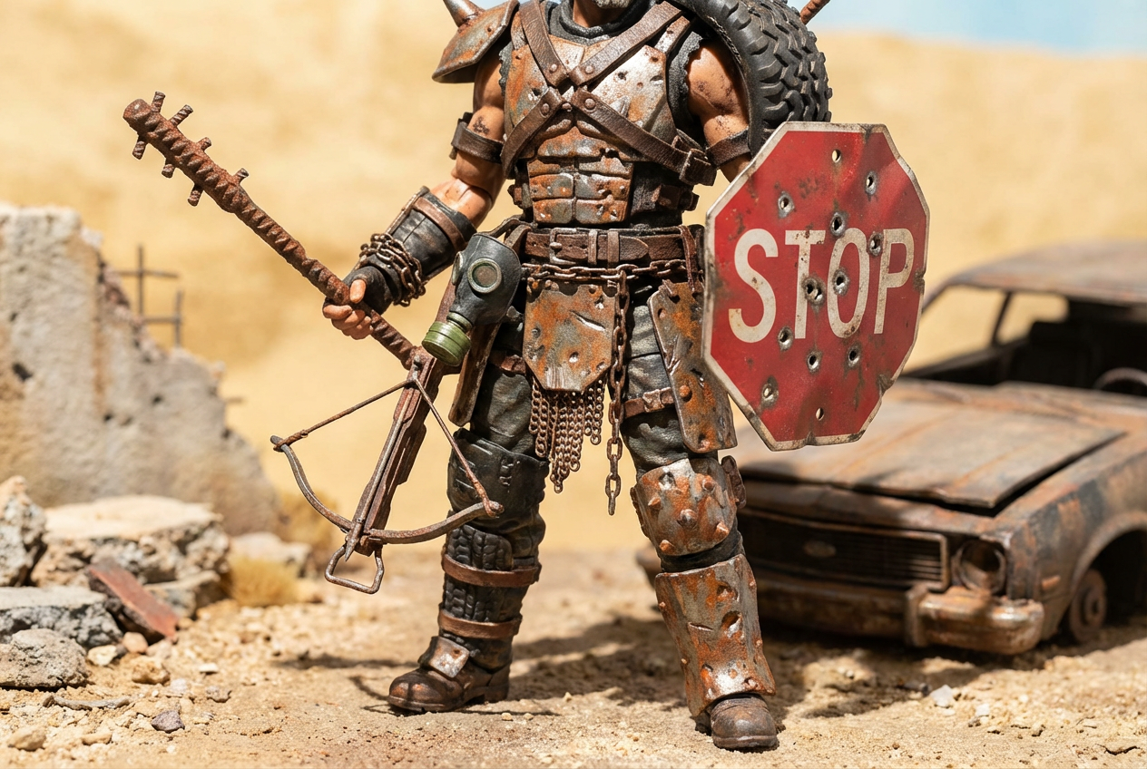 Example created with AI Action Figure Generator