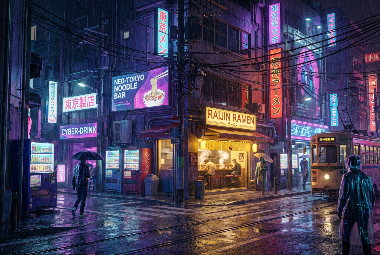 AI Anime Background Generator: Example 03