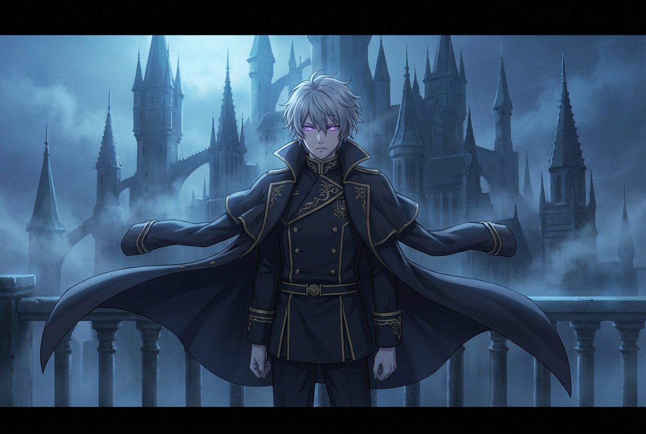 AI Anime Boy Generator: Example 01