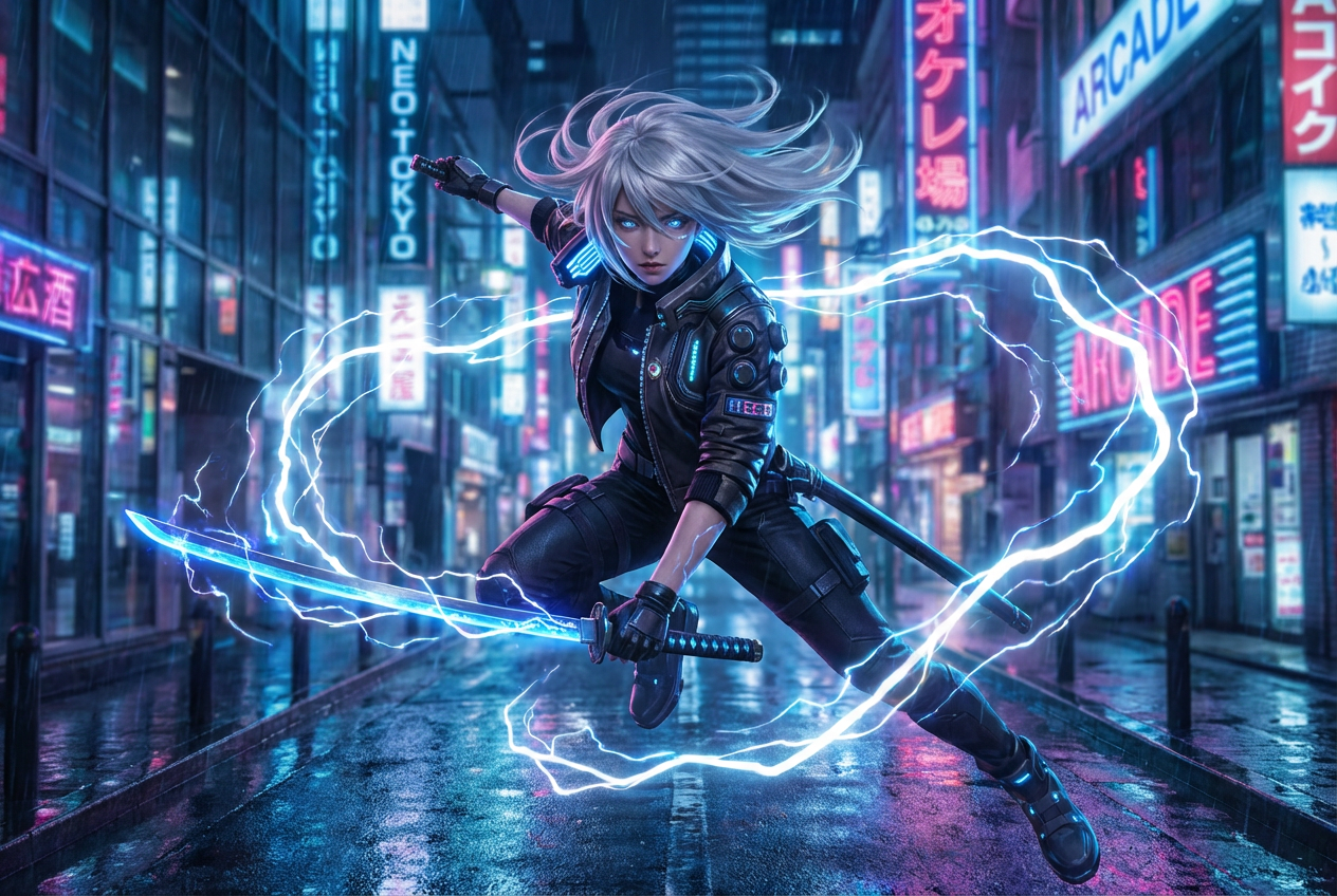 AI Anime Generator: Example 01