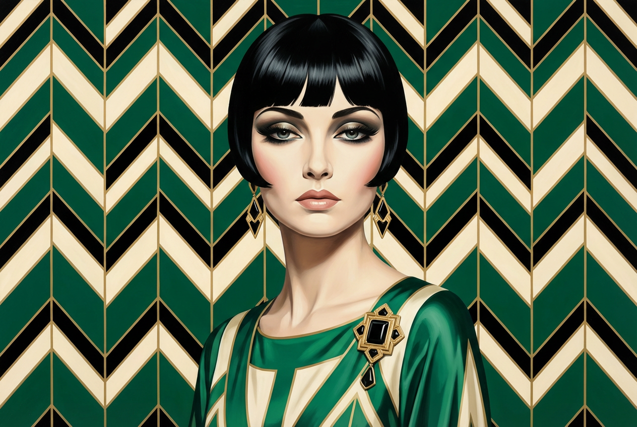 Example created with AI Art Deco Generator