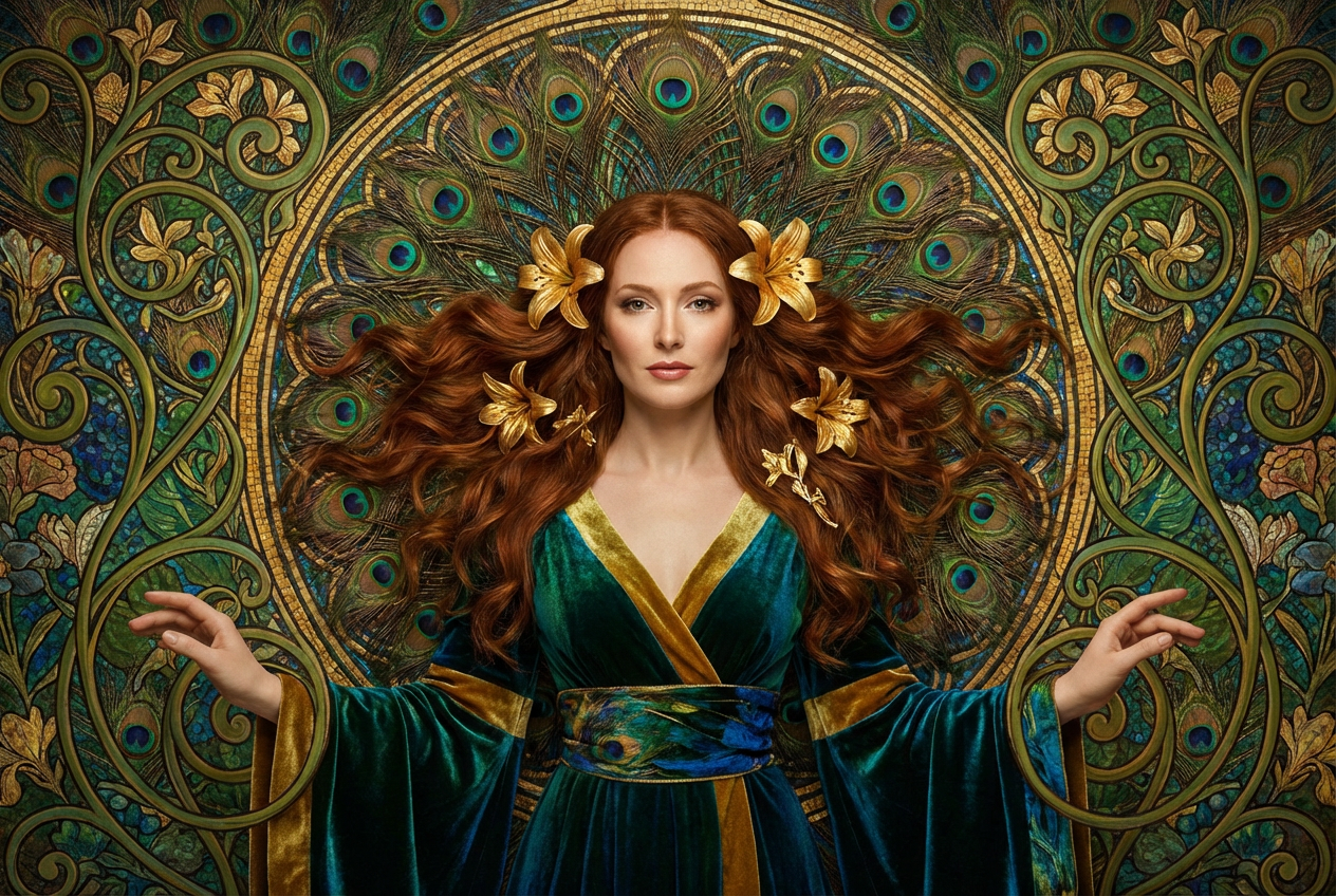 AI Art Nouveau Generator: Example 01