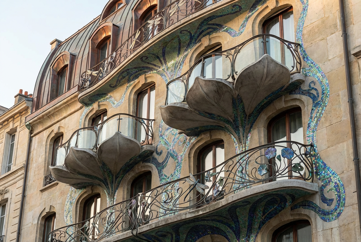 Example created with AI Art Nouveau Generator