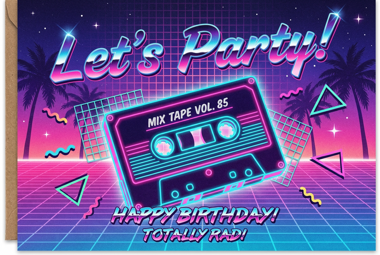 AI Birthday Card Generator: Example 03