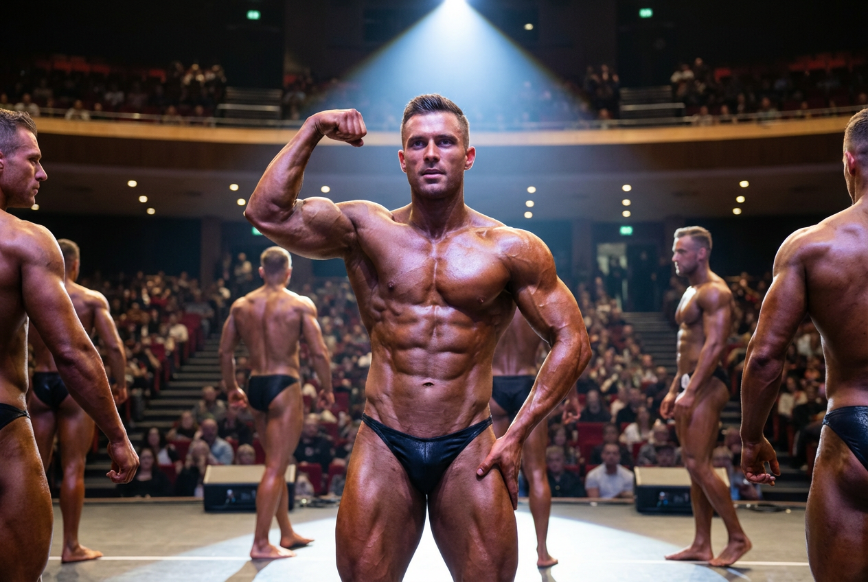 AI Bodybuilder Generator: Example 01