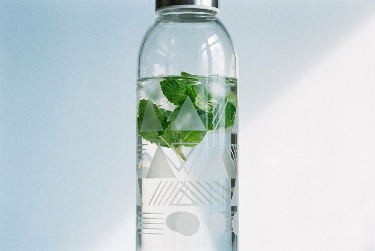 AI Bottle Mockup Generator: Example 01