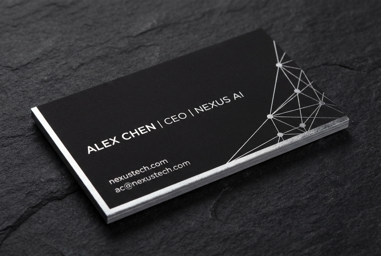 AI Business Card Generator: Example 01