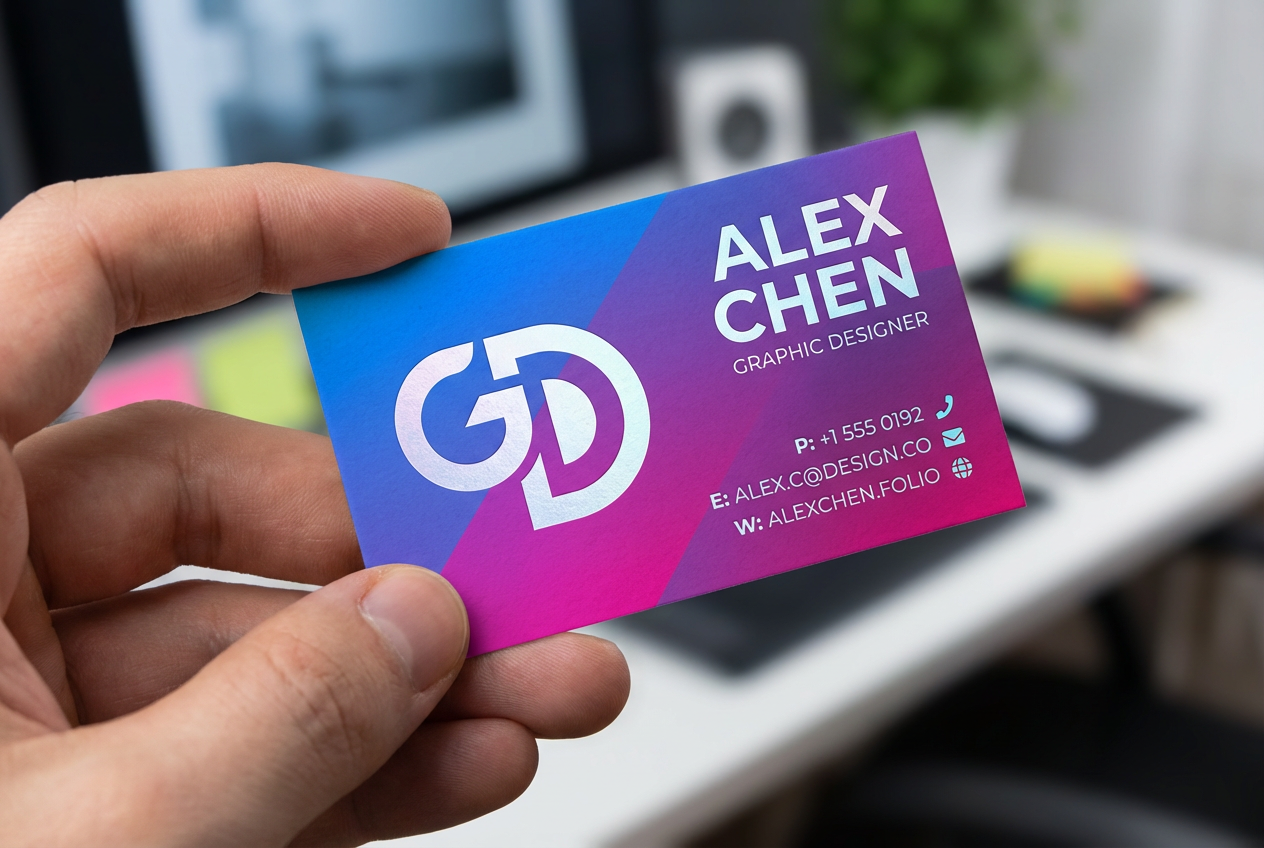 AI Business Card Generator: Example 03