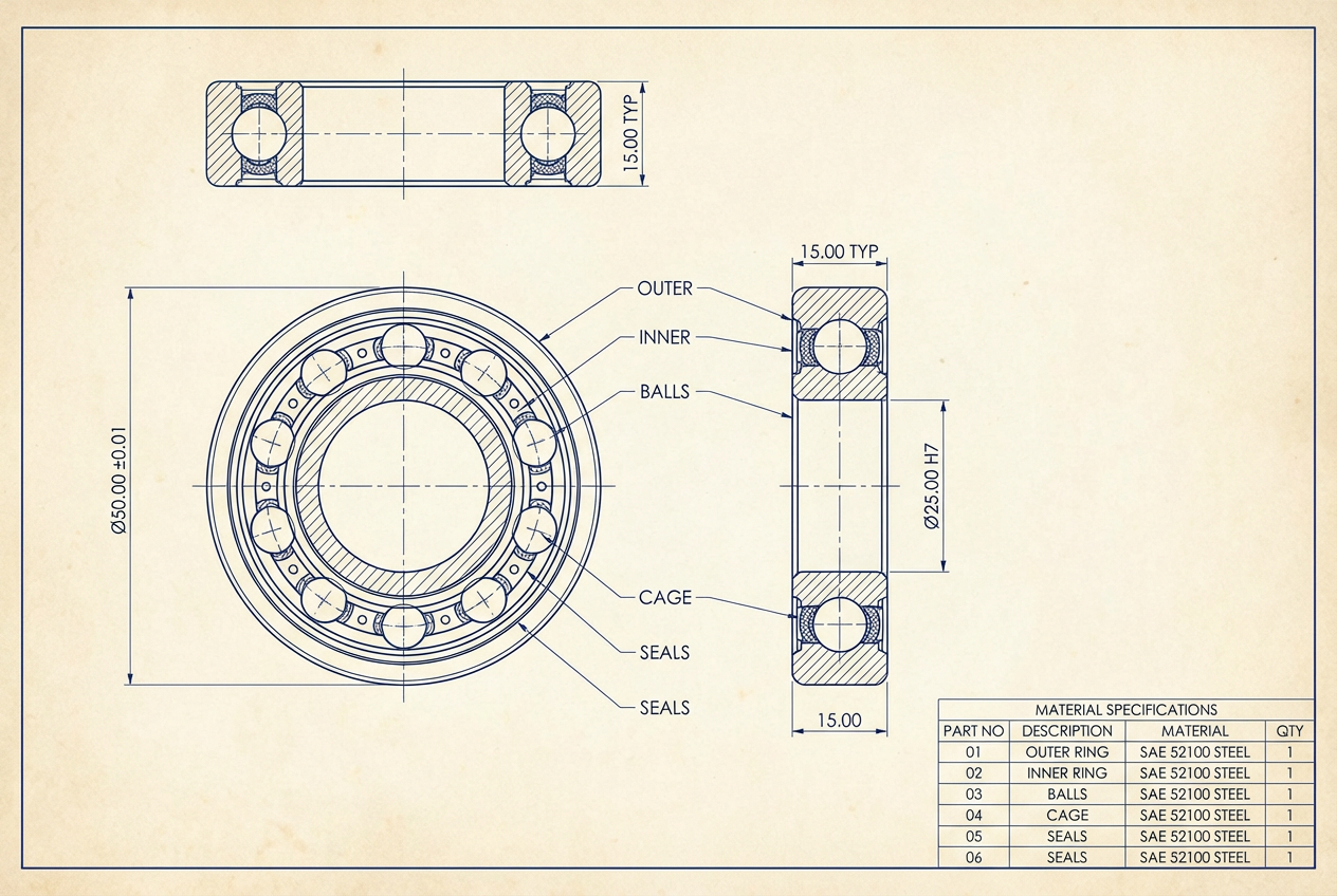 AI CAD Drawing Generator: Example 01