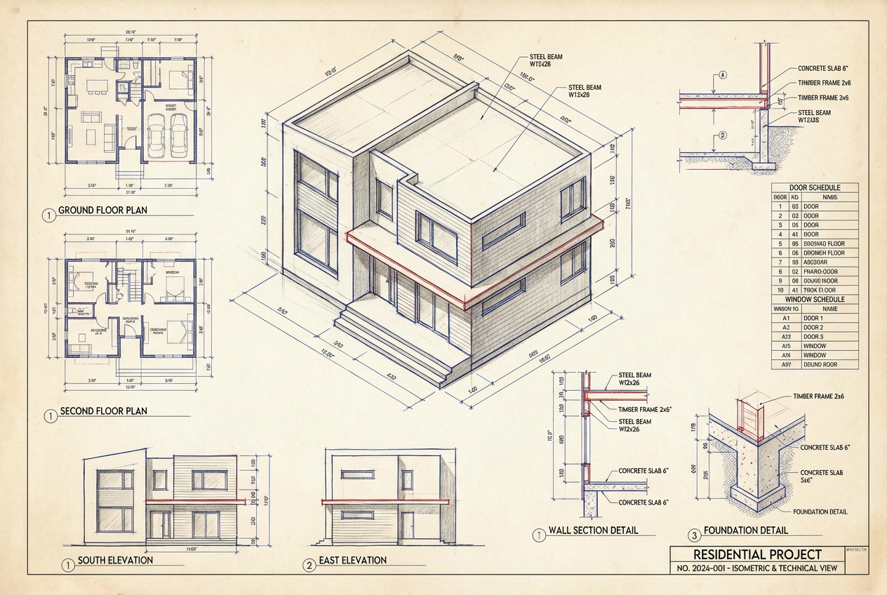 AI CAD Drawing Generator: Example 02