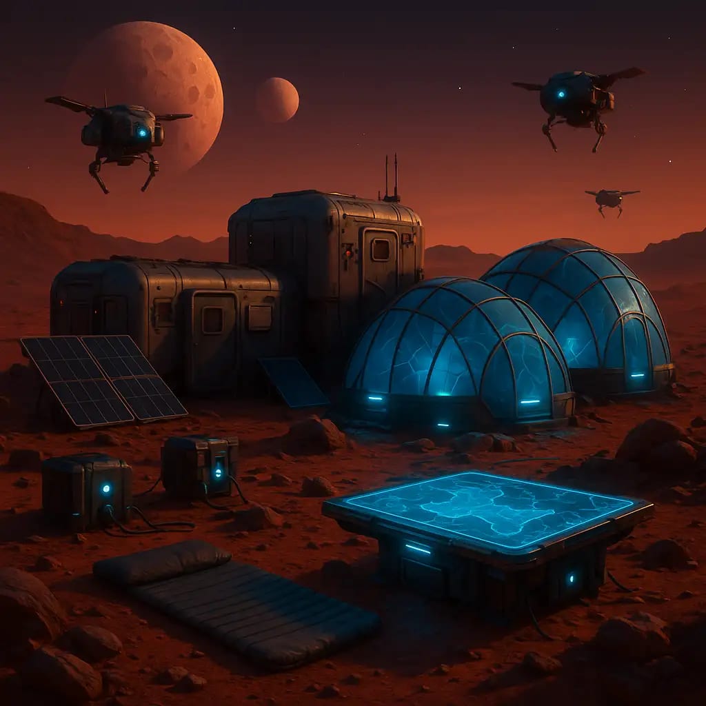 AI Campsite Generator: Example 01