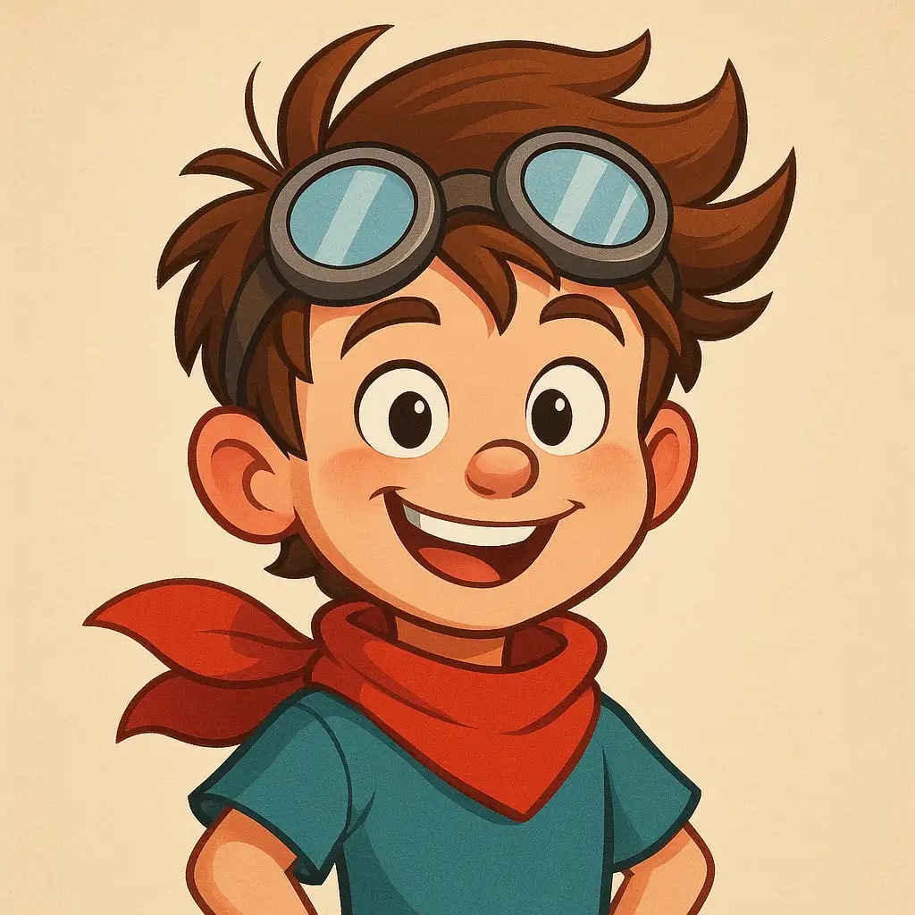 Example created with AI Cartoon Face Generator