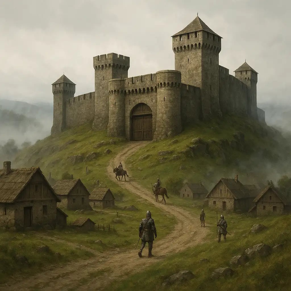 AI Castle Generator: Example 01