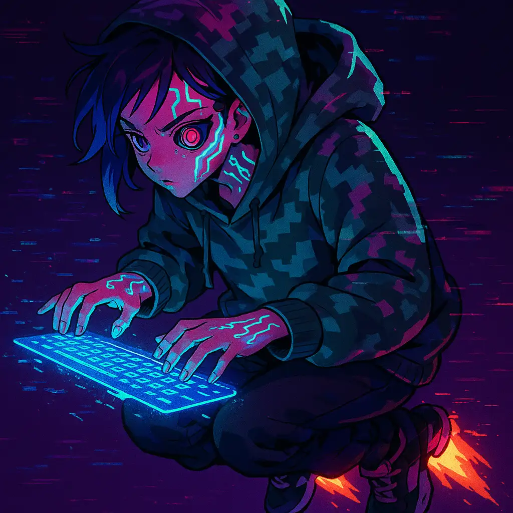 Example created with AI Character Drawing Generator