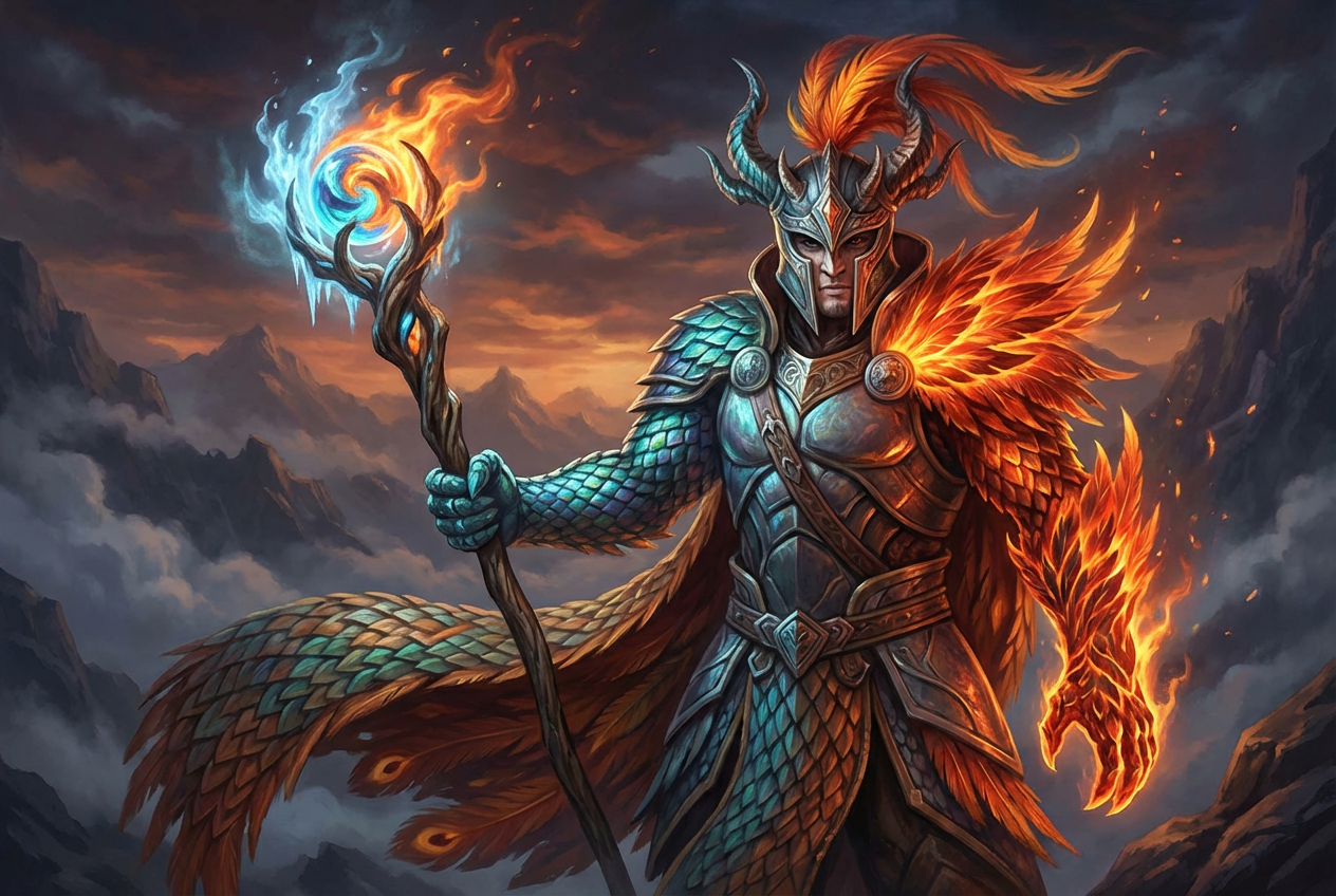 AI Character Fusion Generator: Example 01