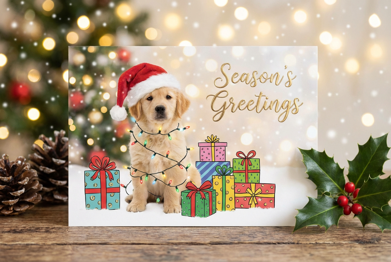 AI Christmas Card Generator: Example 02