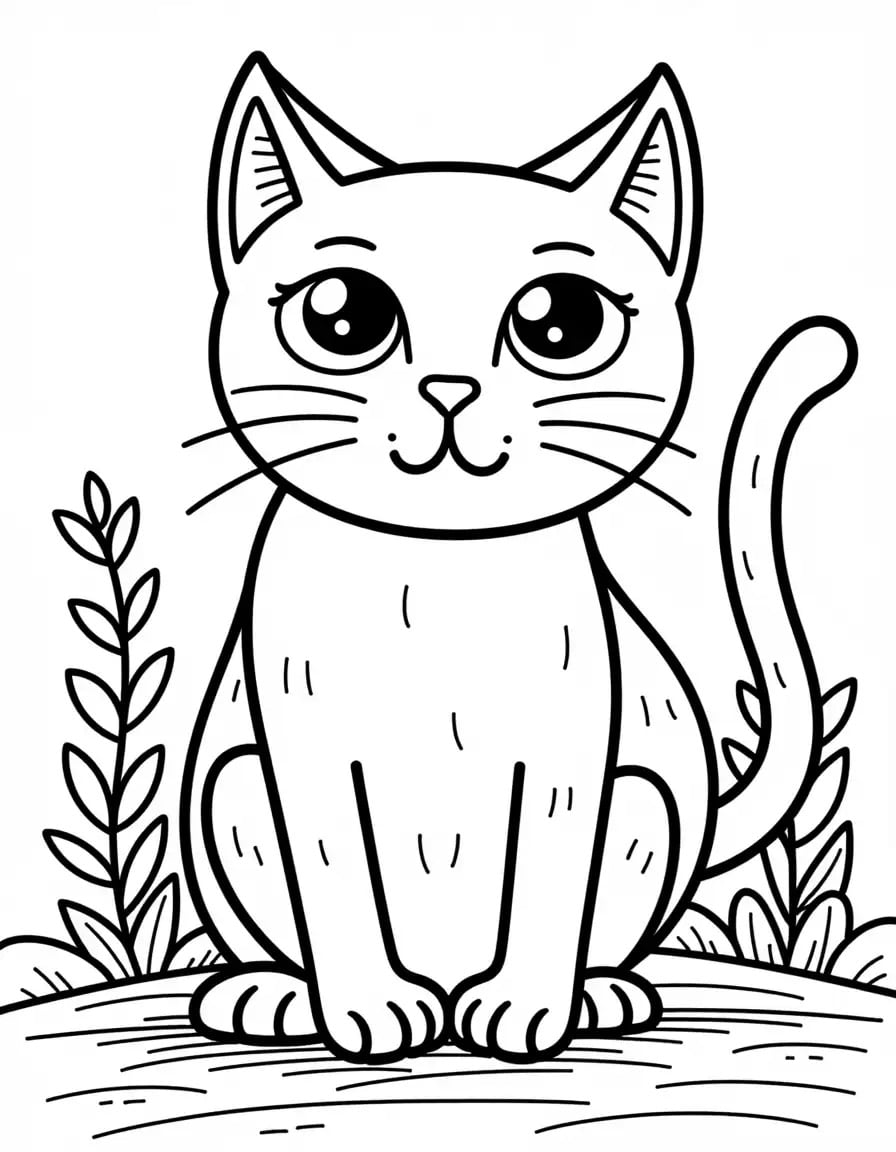 AI Coloring Page Generator: Example 03