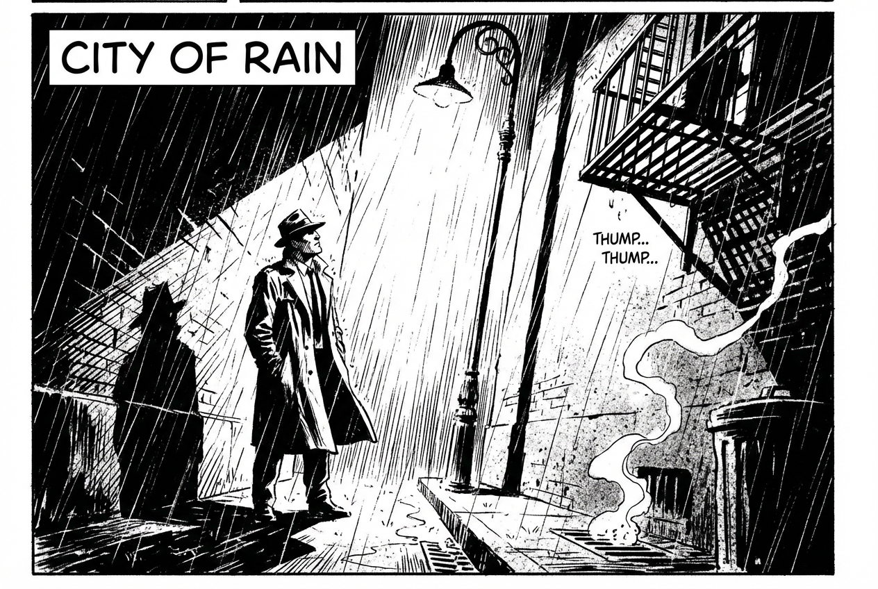 AI Comic Art Generator: Example 03