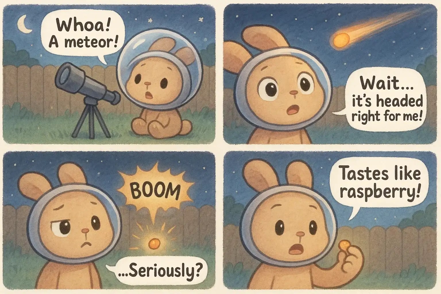 Example created with AI Comic Generator