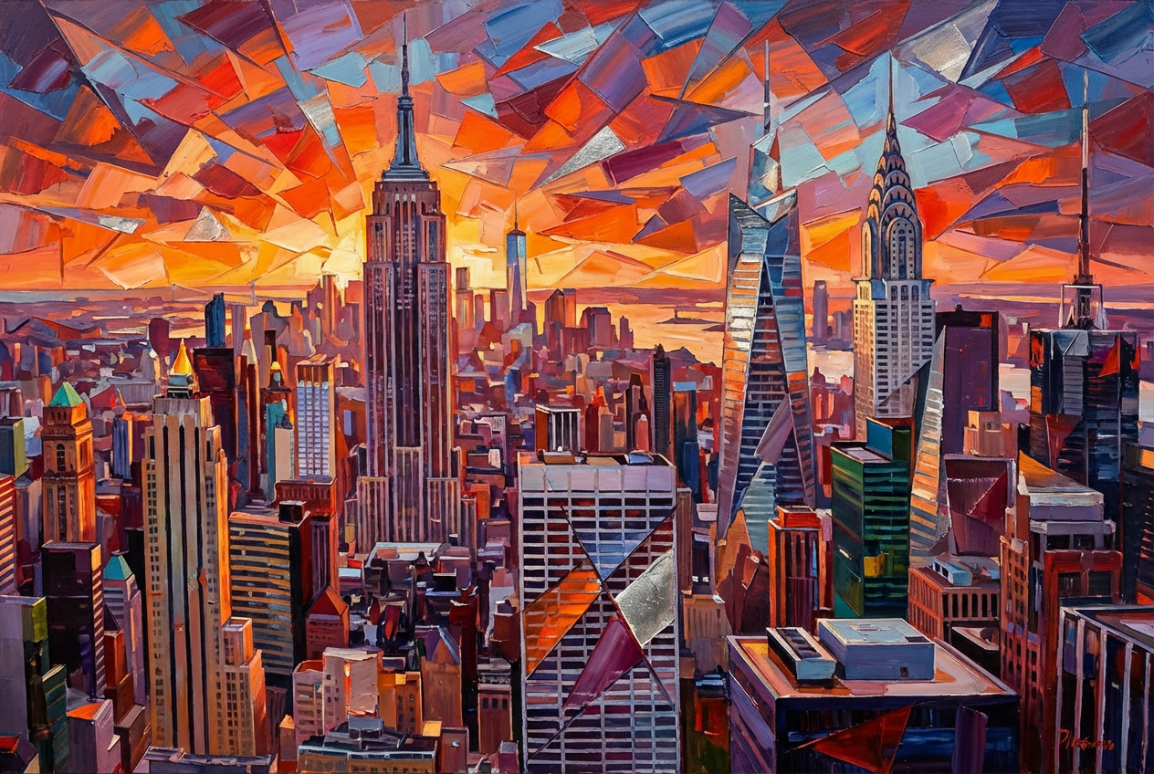 AI Cubism Generator: Example 03