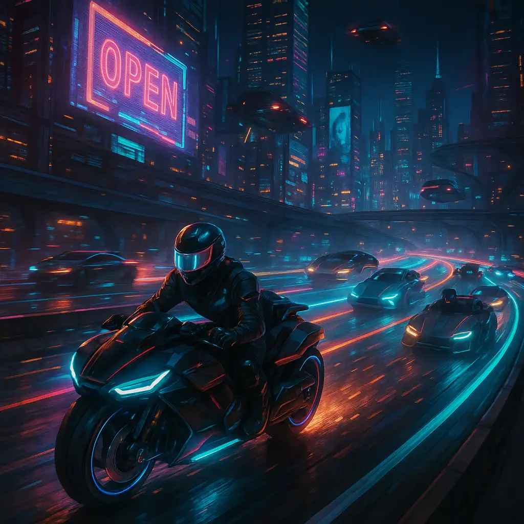 AI Cyberpunk Generator: Example 01