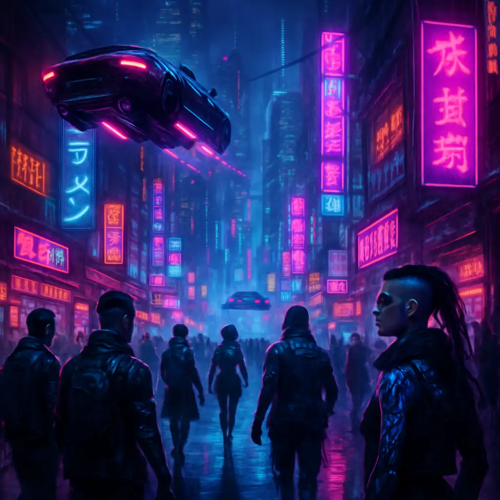 Example created with AI Cyberpunk Generator