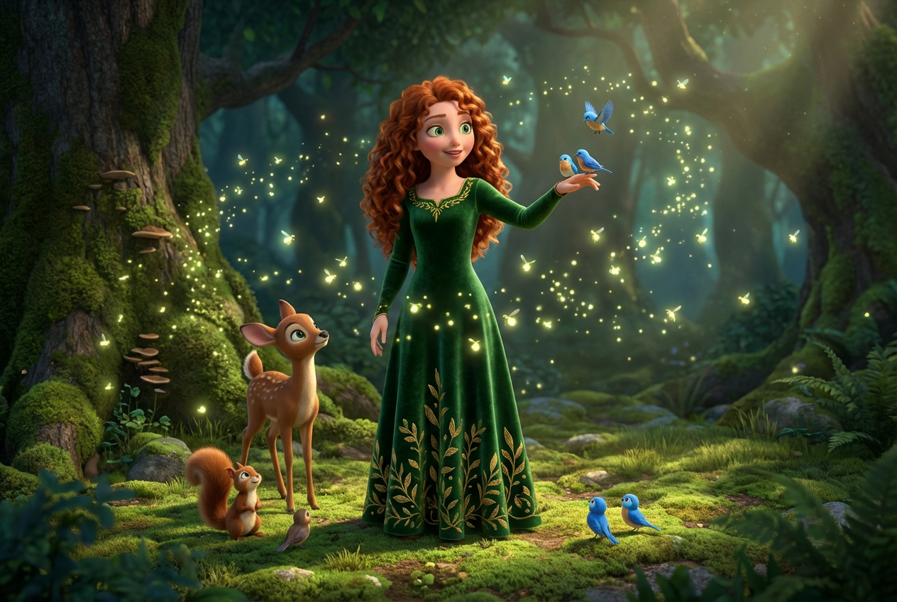 AI Disney Character Generator: Example 01
