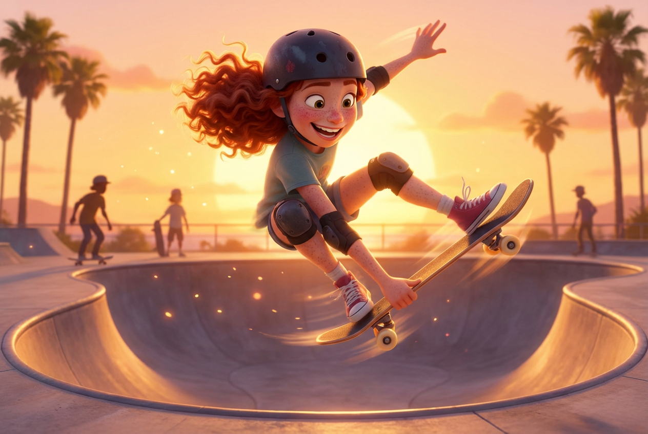 Example created with AI Disney Pixar Generator