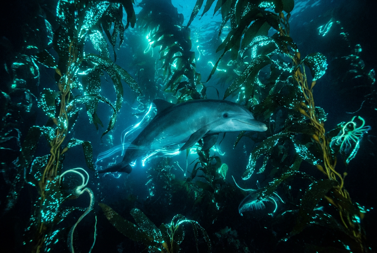 Example created with AI Dolphin Generator