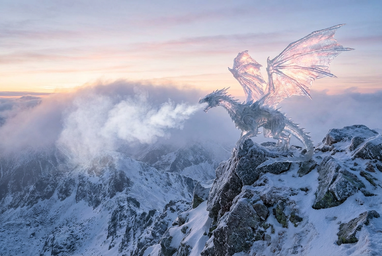 AI Dragon Generator: Example 01