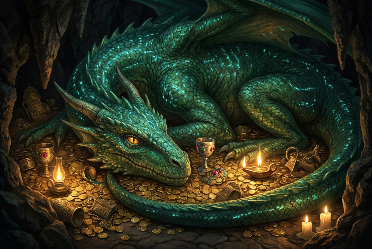 AI Dragon Generator: Example 02