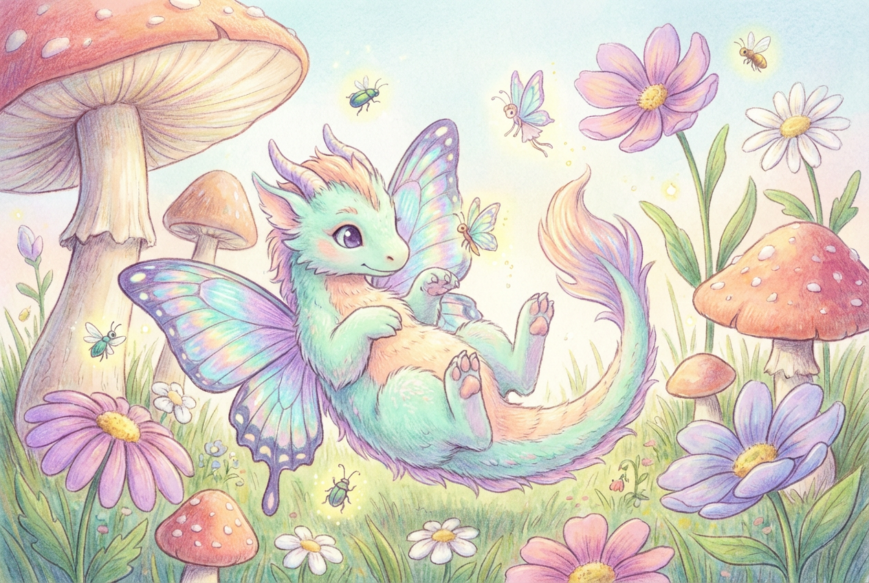 Example created with AI Dragon Generator