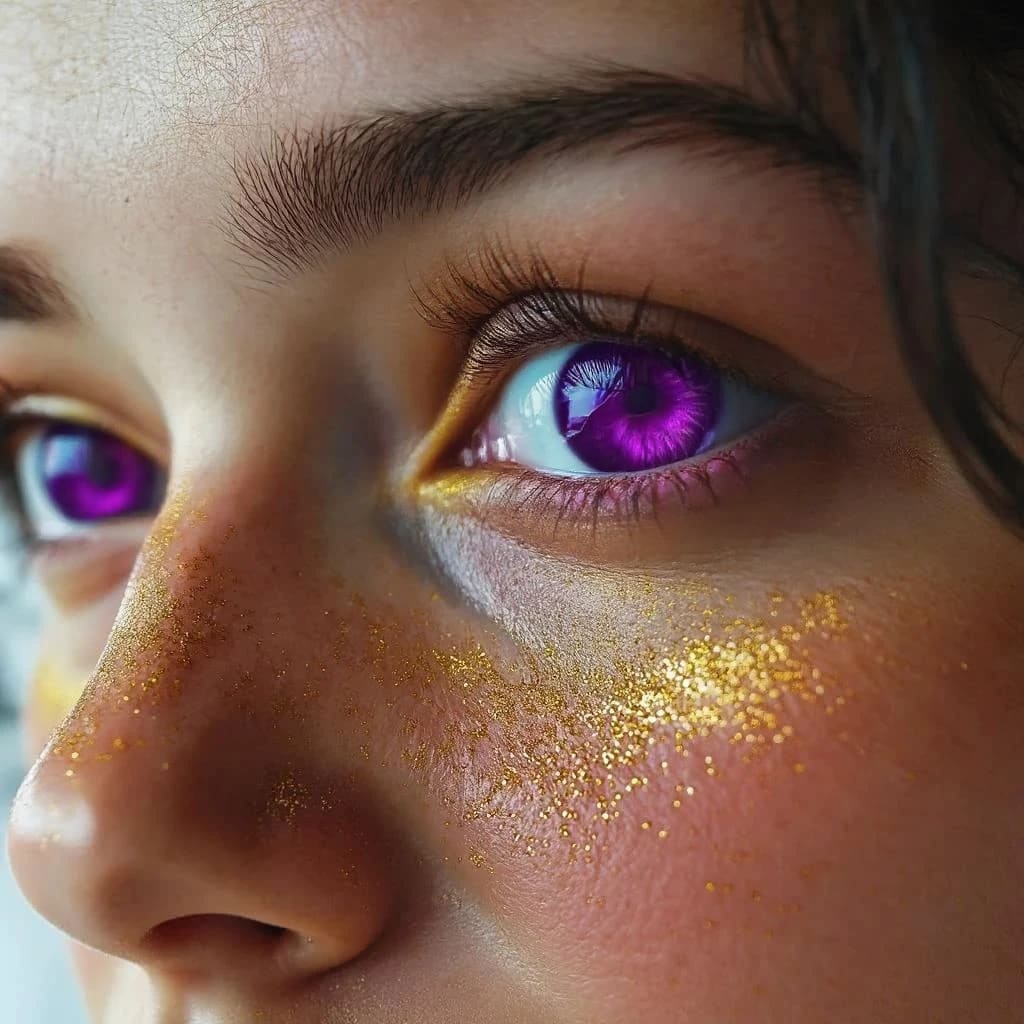 Example created with AI Eye Color Changer