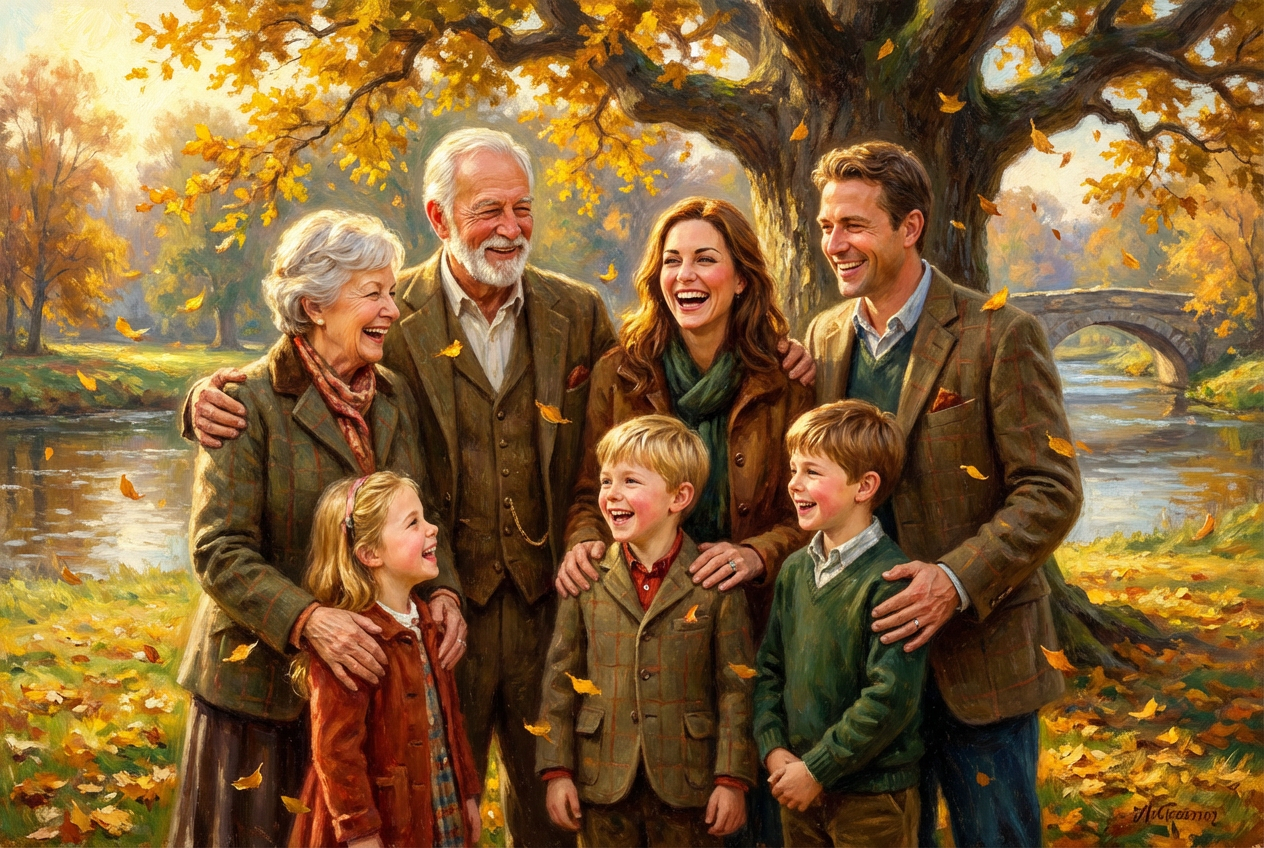 AI Family Portrait Generator: Example 01