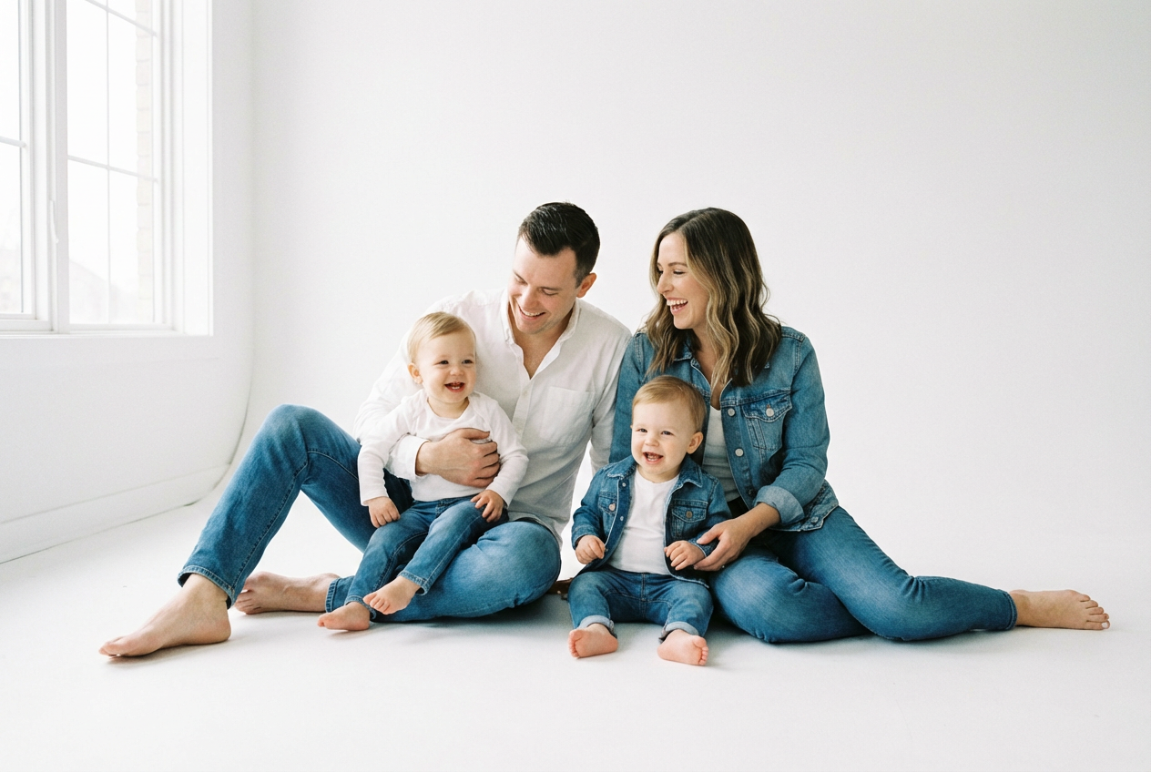 AI Family Portrait Generator: Example 02