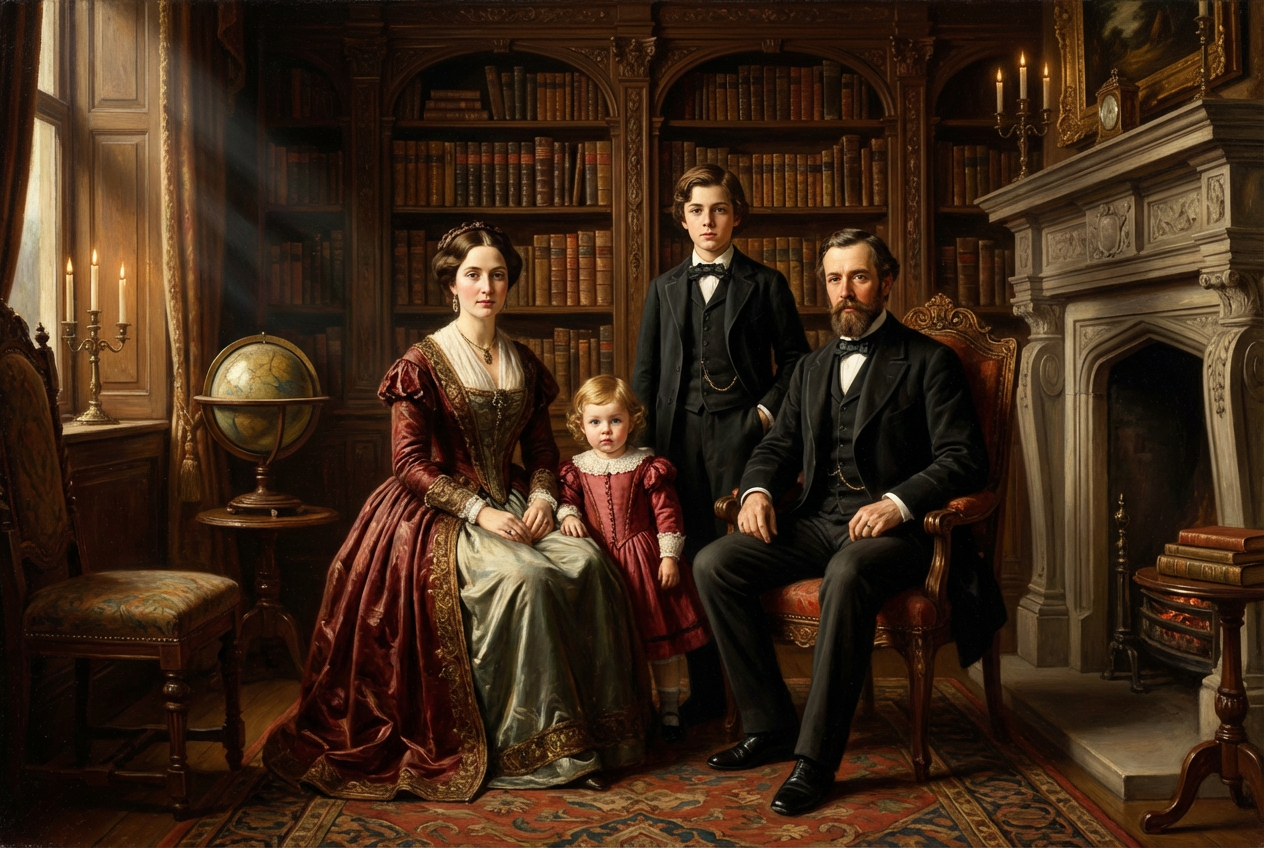 Example created with AI Family Portrait Generator