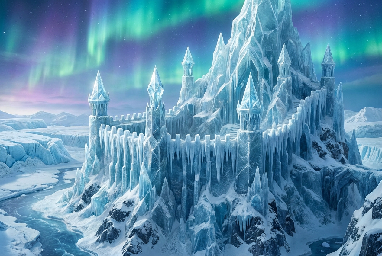 AI Fantasy Castle Generator: Example 03