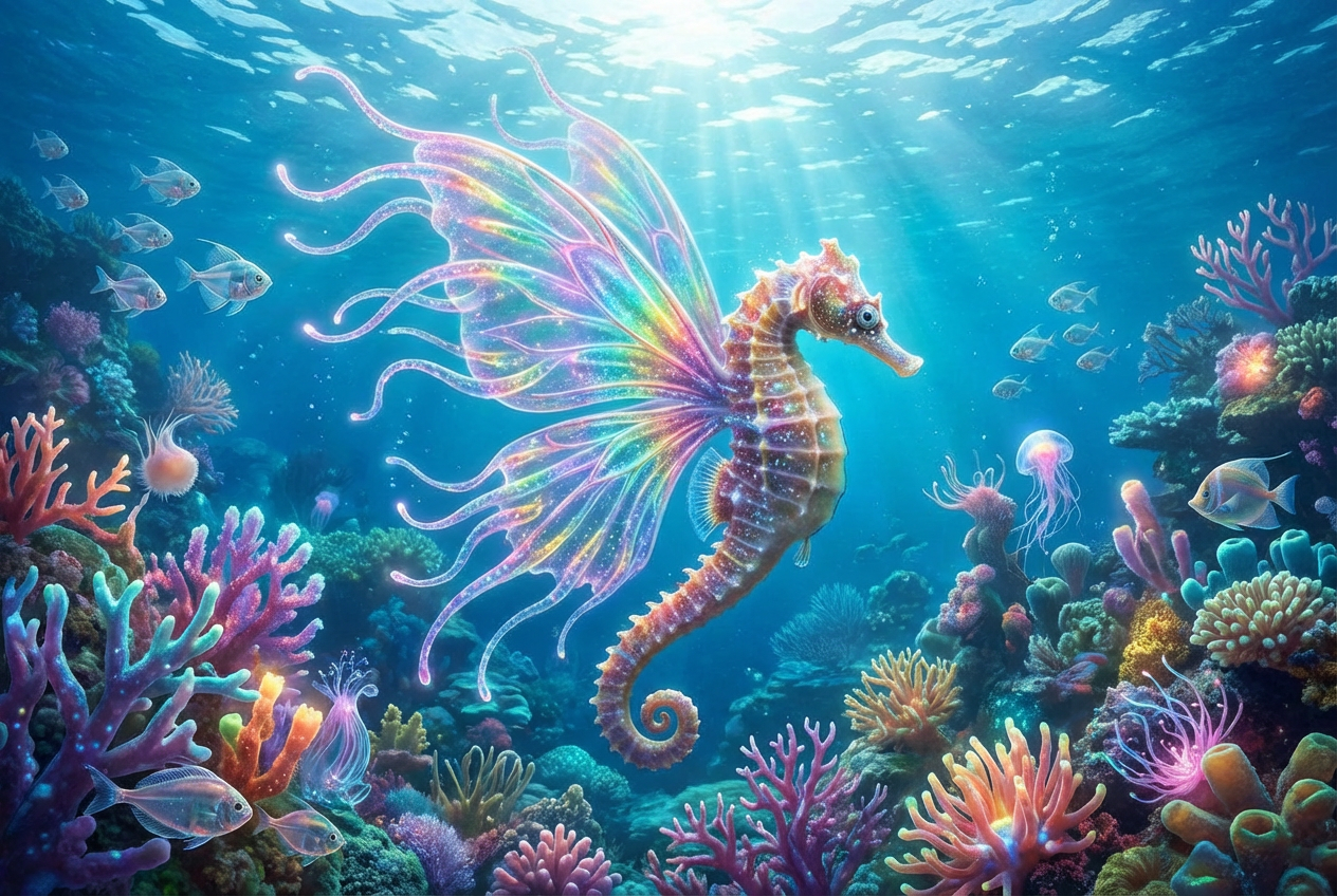 Example created with AI Fantasy Creature Generator