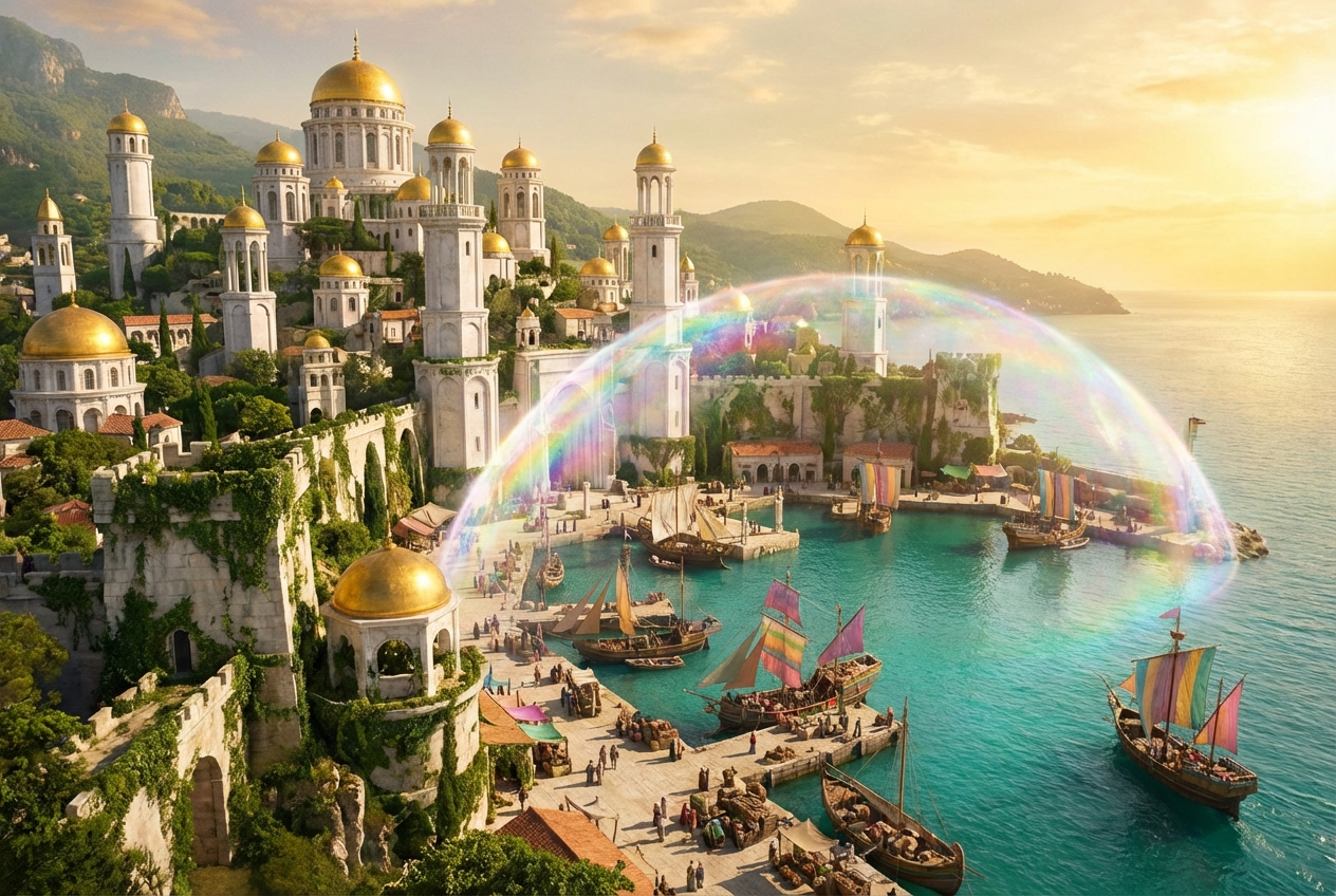AI Fantasy Kingdom Generator: Example 02