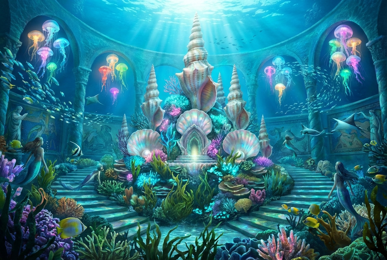 AI Fantasy Mansion Generator: Example 03