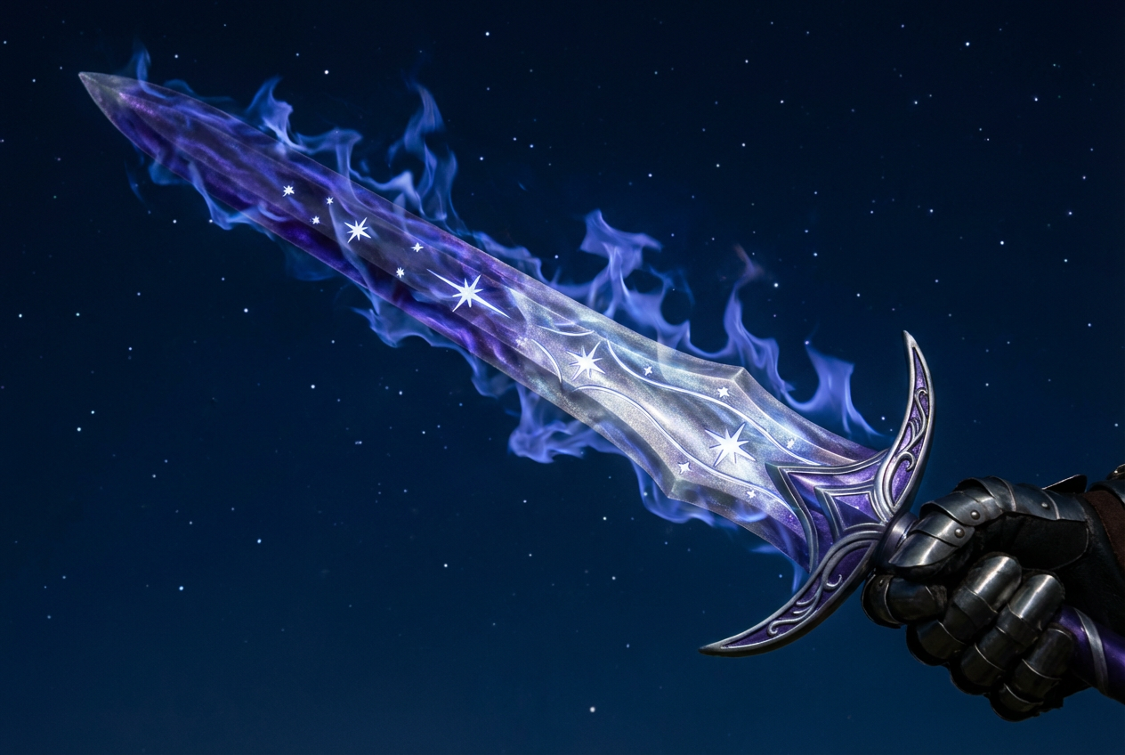 AI Fantasy Weapon Generator: Example 01