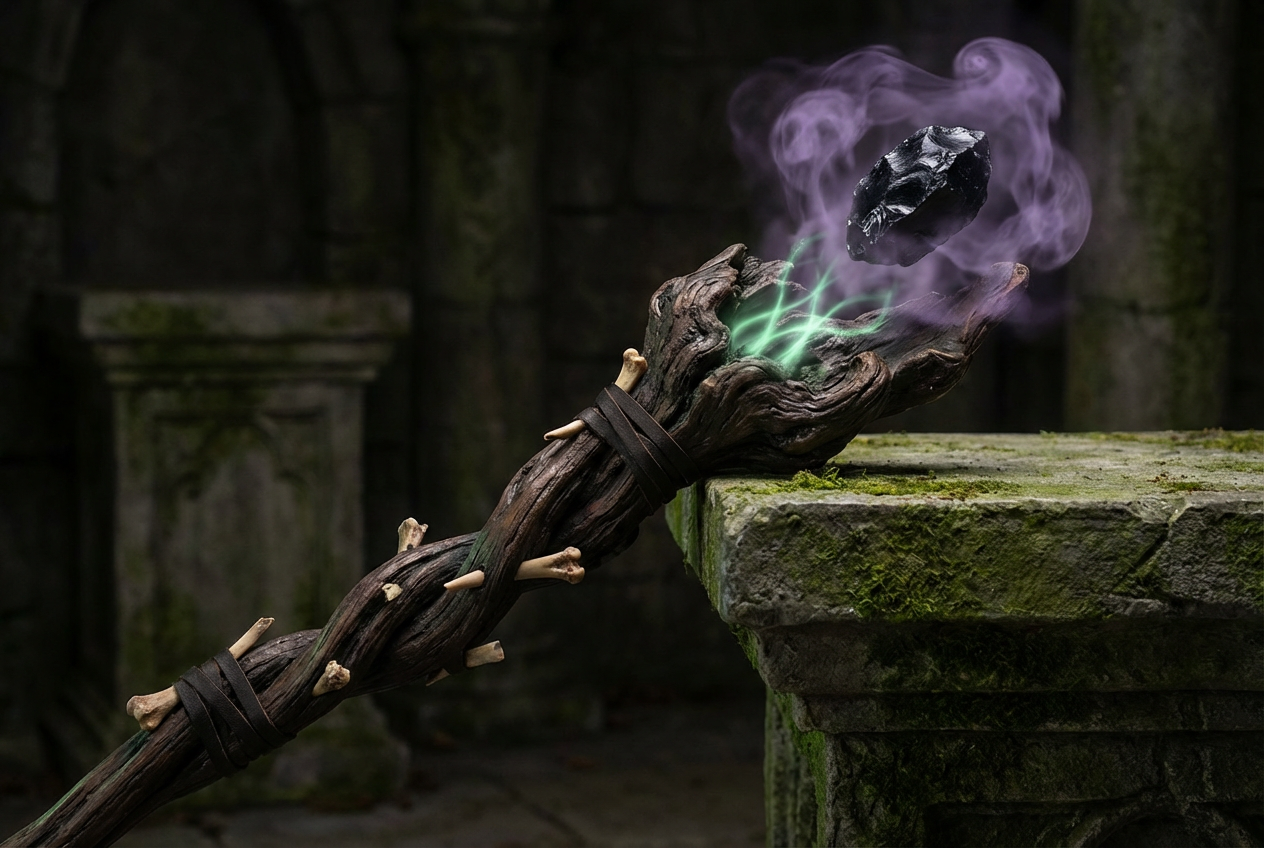 Example created with AI Fantasy Weapon Generator