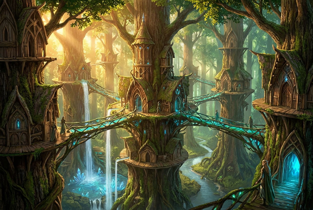 AI Fantasy World Generator: Example 01