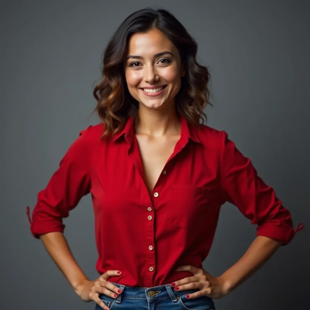 AI Fashion Model Swap: Original Fashion Photo