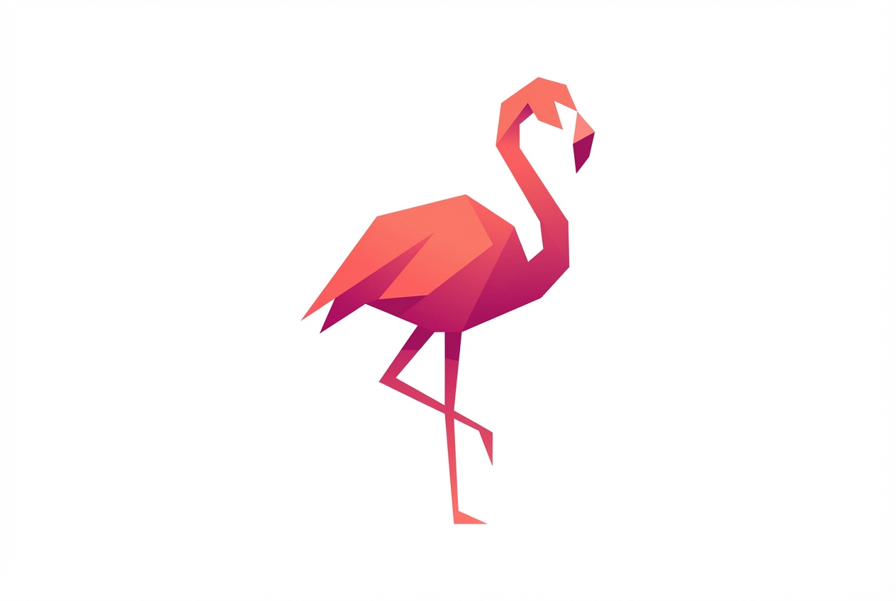 AI Flamingo Generator: Example 02