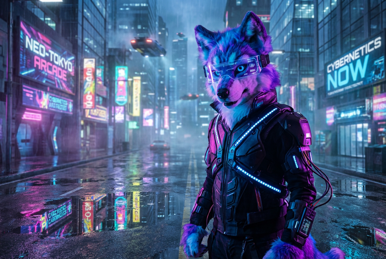 AI Fursona Generator: Example 01