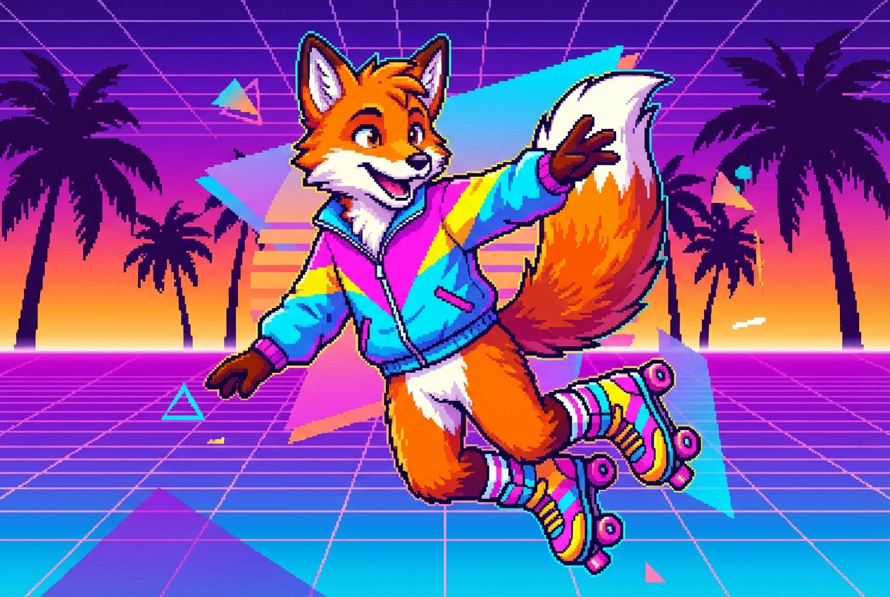 Example created with AI Fursona Generator