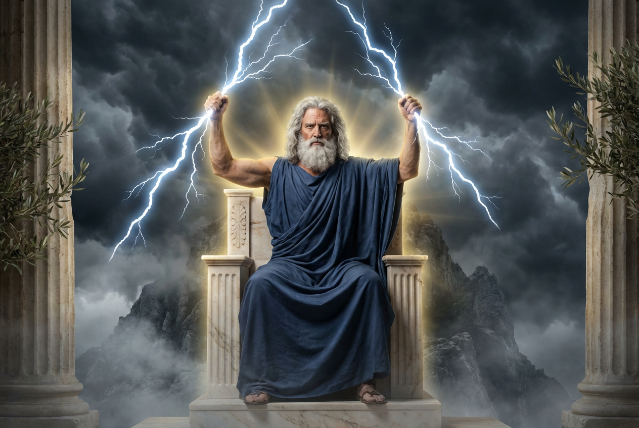 AI Greek God Generator: Example 01